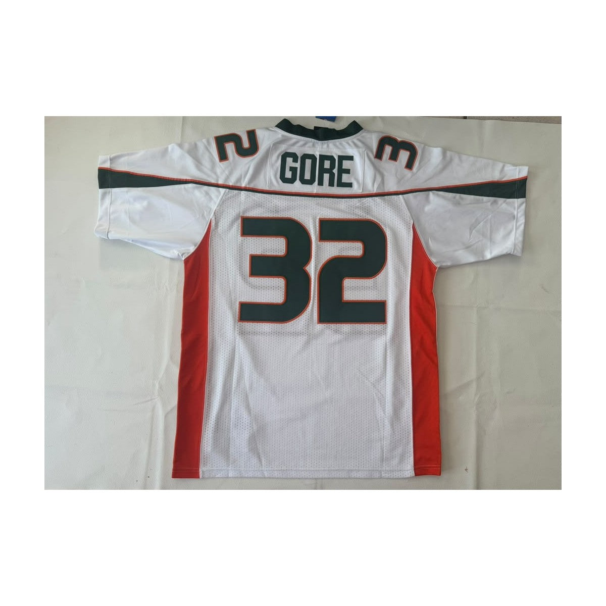 Frank Gore #32 Miami Hurricanes Throwback Jersey