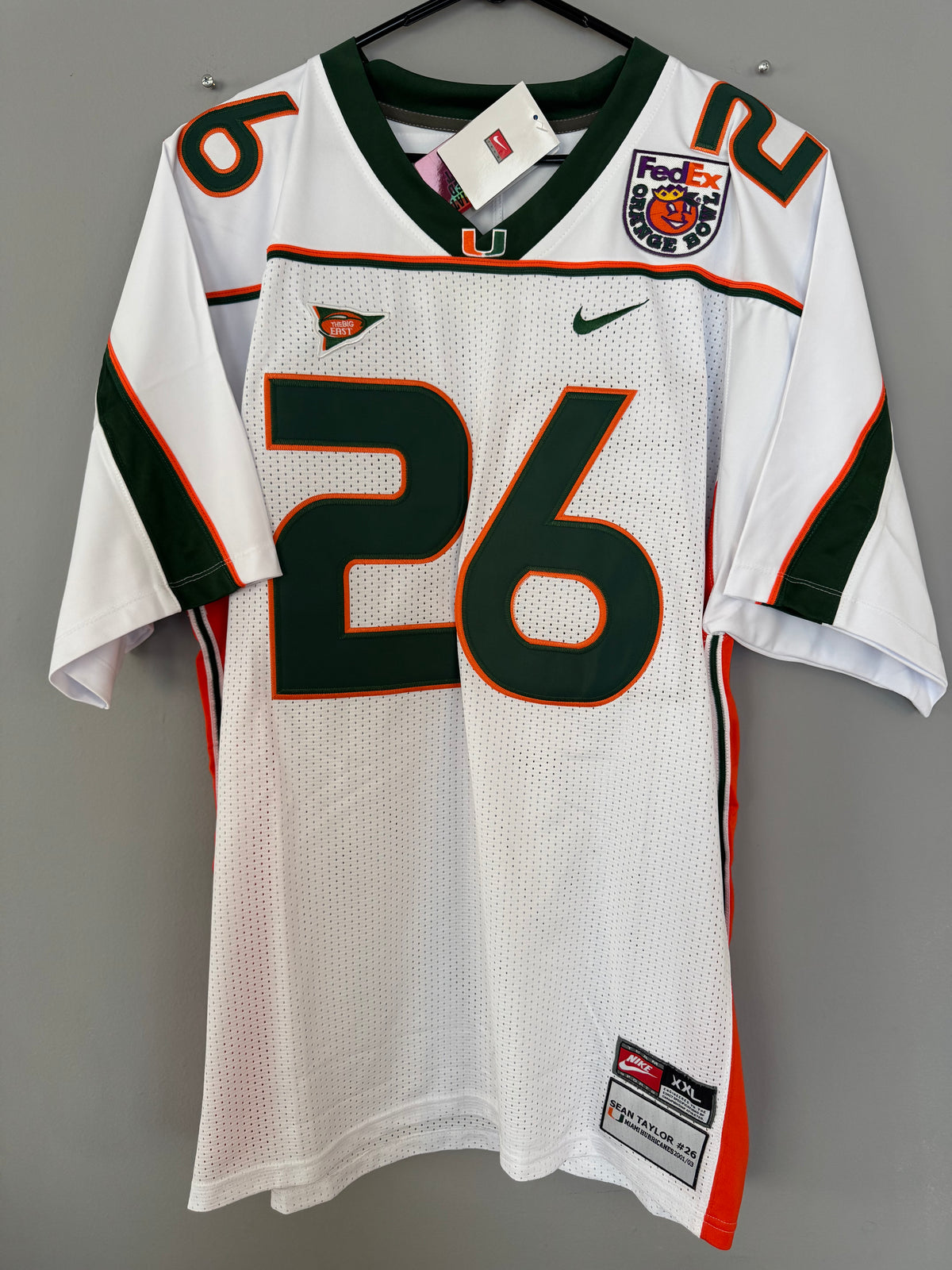 Sean Taylor’s FedEx jersey
