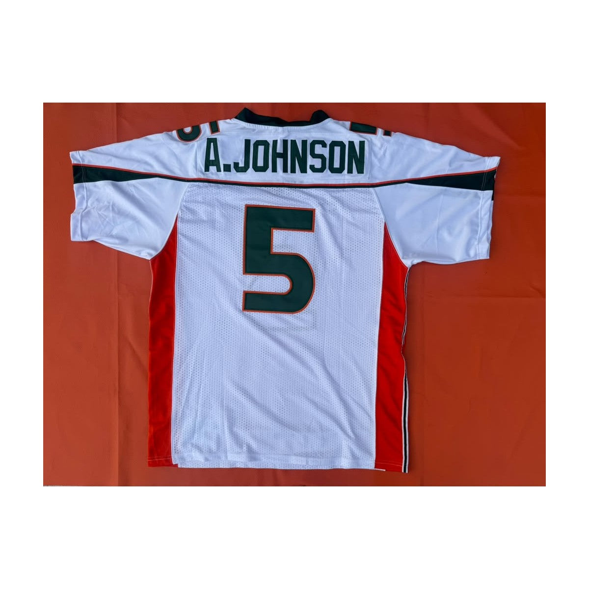 Andre Johnson #5 Miami Hurricanes Throwback Jersey