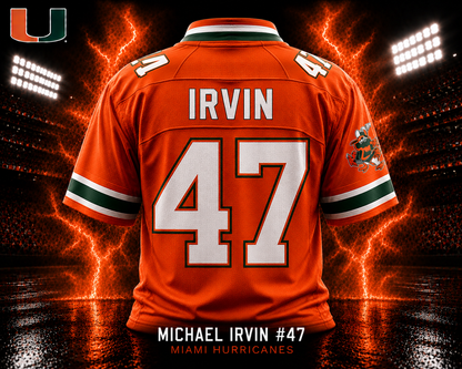 Mike Rumph #8 Miami Hurricanes Throwback Jersey product image