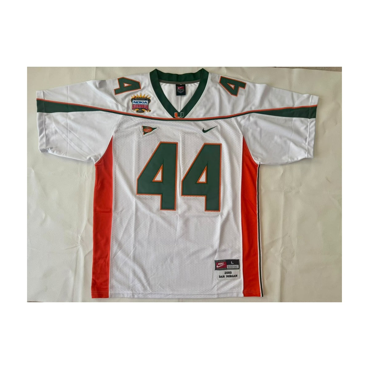 Dan Morgan #44 Miami Hurricanes Throwback Jersey