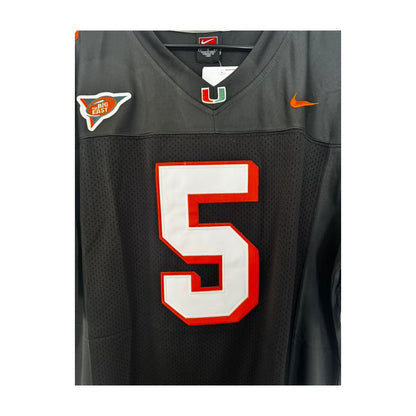 color-black | Edgerrin James black jersey front