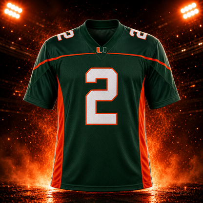 color-green | Willis McGahee green jersey promotional image