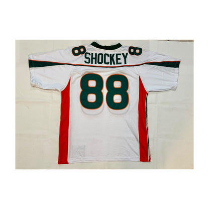 Jeremy Shockey #88 Miami Hurricanes Throwback Jersey