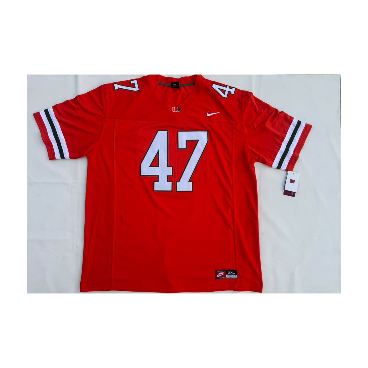 color-orange | Michael Irvin orange jersey back
