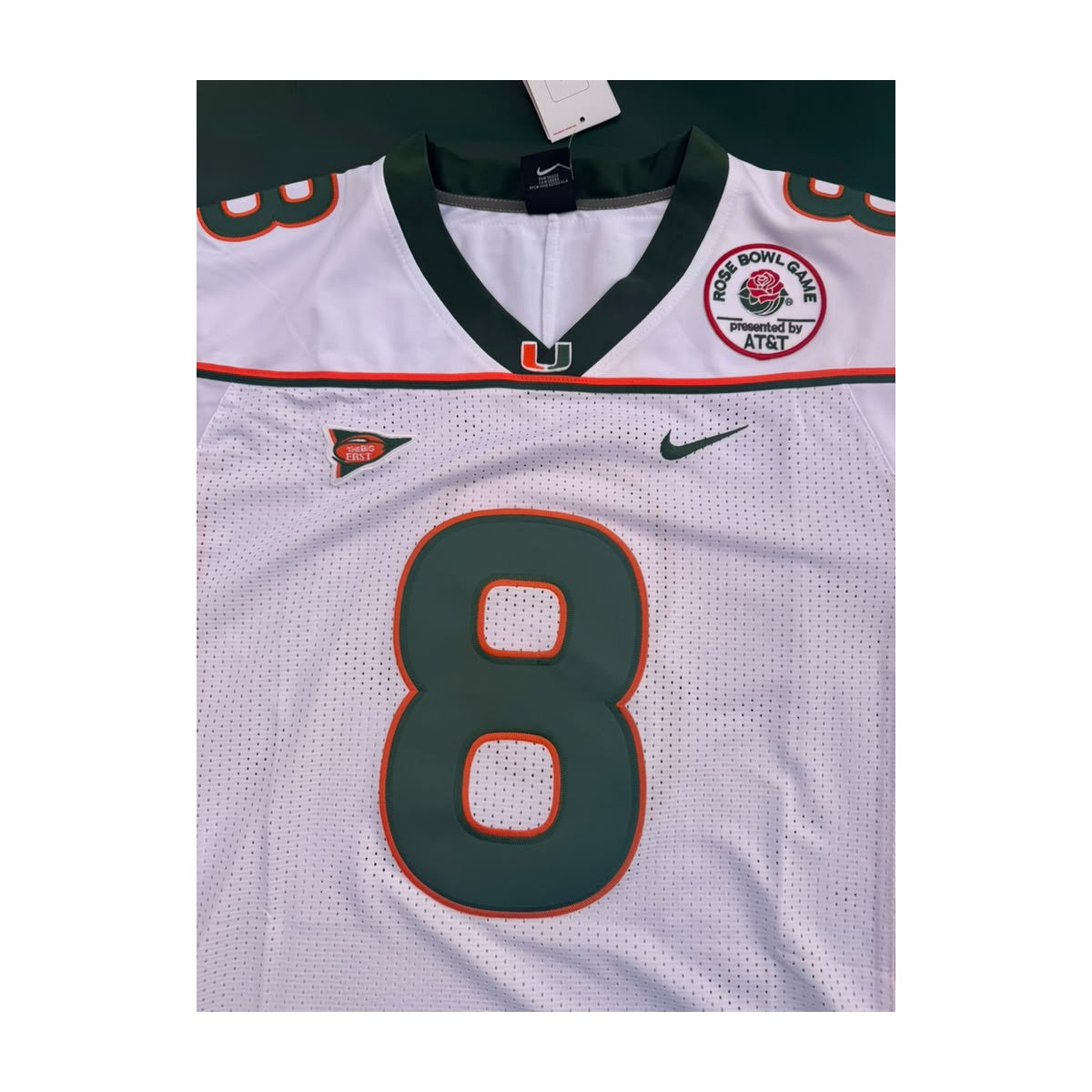 Mike Rumph #8 Miami Hurricanes Throwback Jersey
