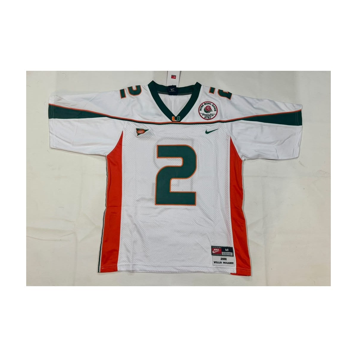 color-white | Willis McGahee white jersey front